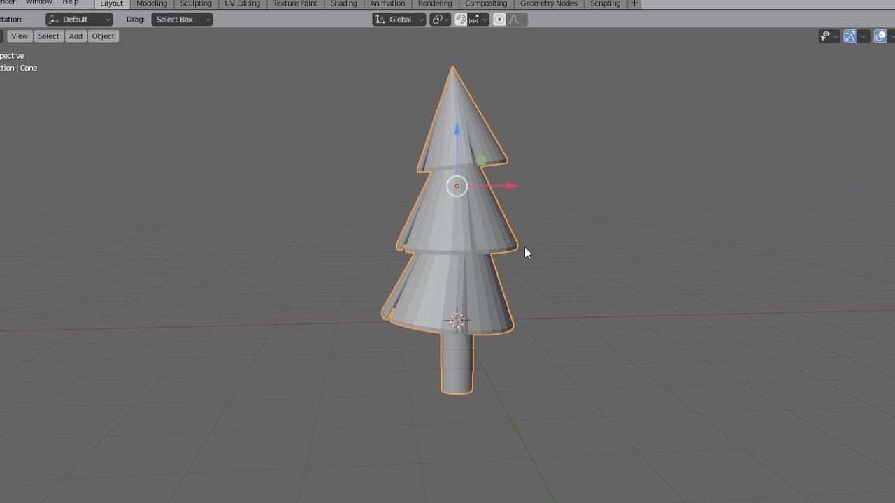How to make 3D tree - YouTube