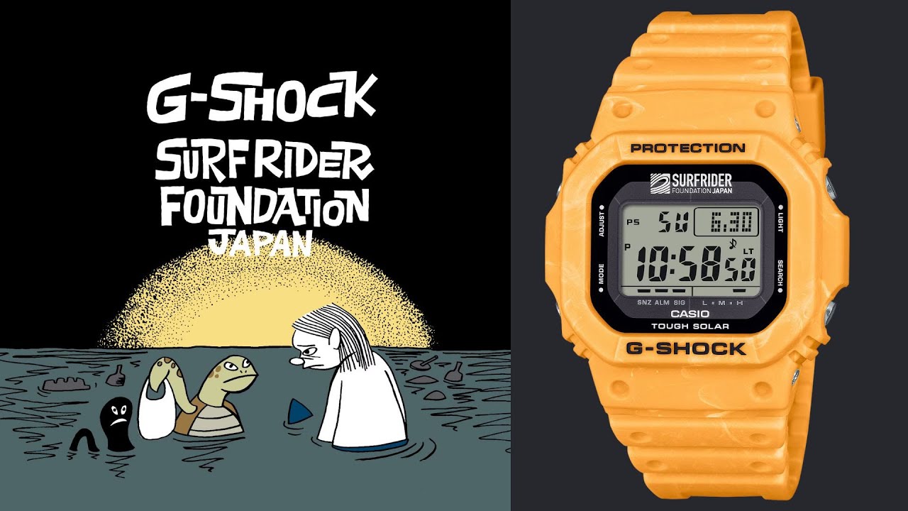新作G-SHOCK】G-5600SFJ-9JR徹底解説｜サンライズサーフをテーマにした 