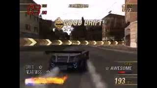 Burnout Revenge on PCSX2 (PC PS2 emulator) software mode