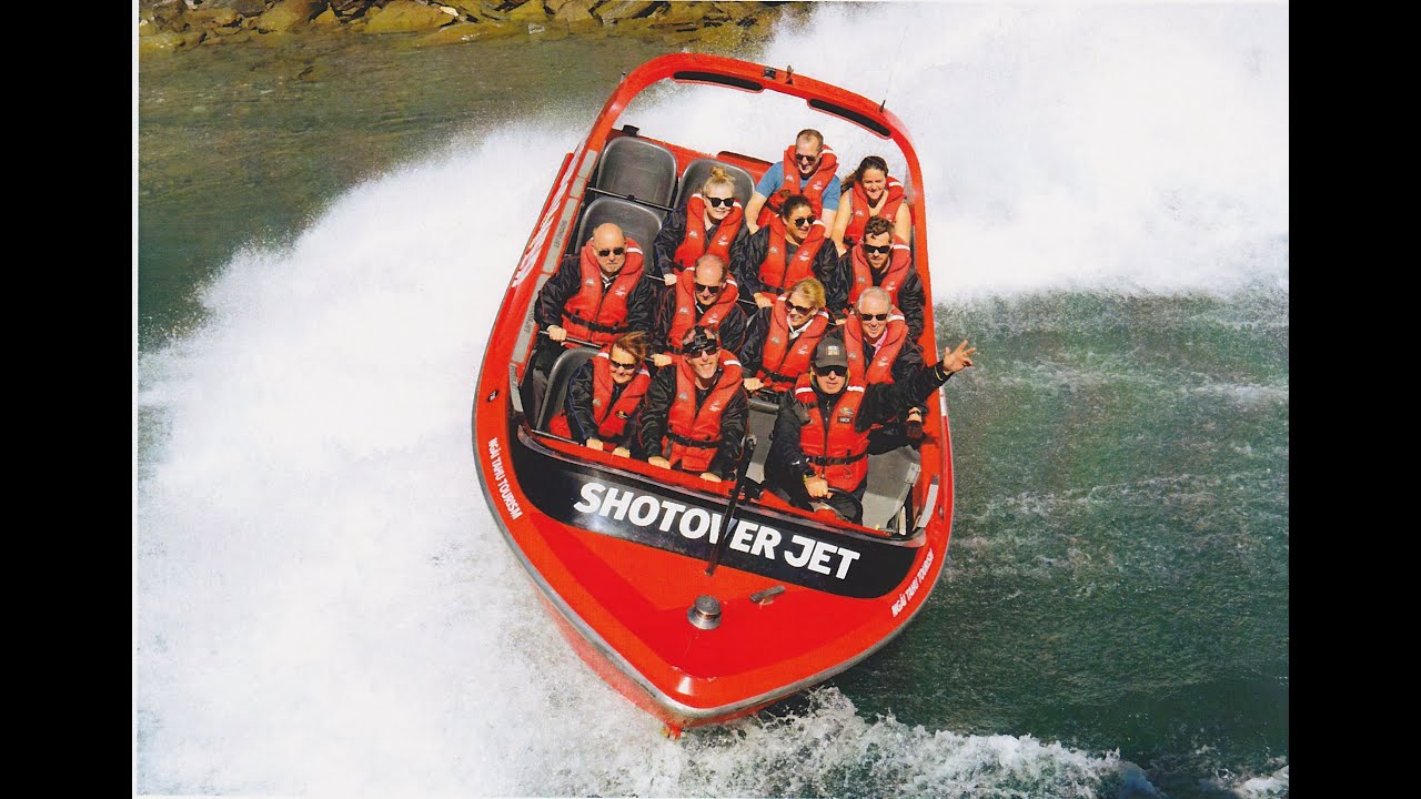 Exciting Shotover Jet Boat Ride, GPS Speedo, Gforce, Headcam, GoPro, FPV, . YouTube