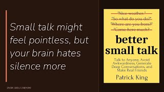 Why Small Talk Matters The Key to Deeper Connections