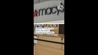 Shoppers on alert after Valley Fair Macy's smash-and-grab, 2nd major crime at mall in recent weeks