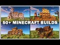 50+ Awesome Minecraft Builds [World Download]