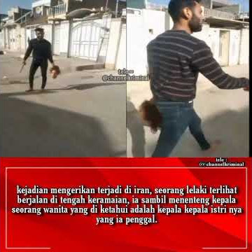 Istri Di penggal suami sendiri