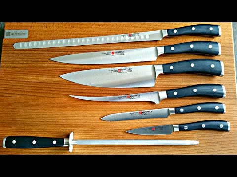 BEST KNIVES SET for PIT MASTERS - warning Wusthof Classic Ikon fanboy😀 