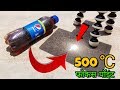 Pepsi Vs. 500°C Focus Point - Can Pepsi And Other 10 Things Survive This Heat