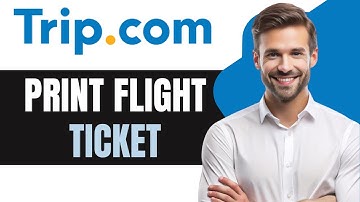 How To Print Flight Ticket From Trip.com (Easily)