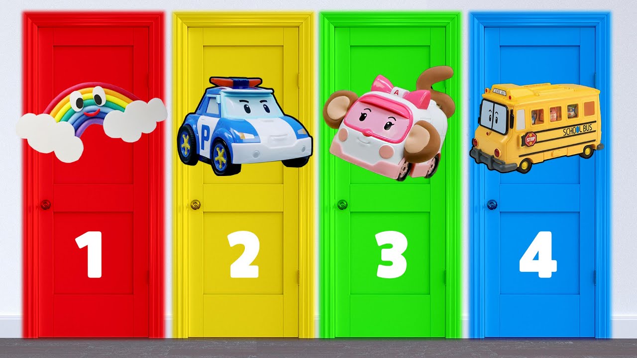 BEST Toy Car Songs│POLI 10 Minute│Color Song +│Kids Songs│Robocar POLI