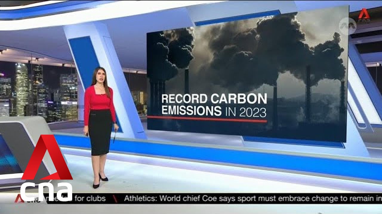 Global energy-related carbon emissions hit record high in 2023: IEA ...