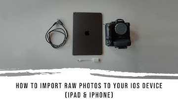 How to Import RAW Photos to Your iOS Device (iPad & iPhone)