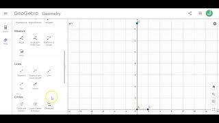 Modeling a Right Triangle in Geogebra