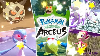 LIVE! Shiny Hunting in Pokemon Legends Arceus