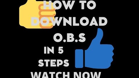 How To Download & Install OBS Studio On Windows 7,10 (32Bit
