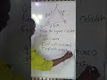 Triangle problem using Cosine Rule #fyp #everyone