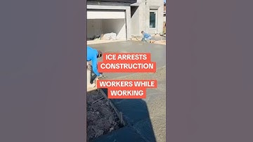 ICE conducts workplace raid and arrests construction workers