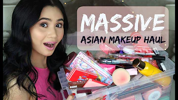 MASSIVE ASIAN MAKEUP & SKINCARE HAUL: Korean, Japanese & Thai | Anna Cay ♥