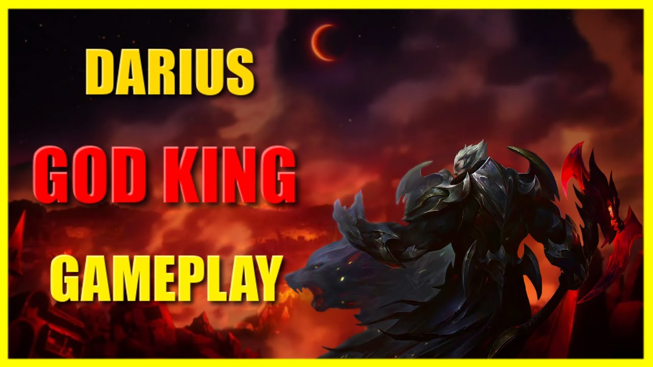 League of Legends Darius God king Gameplay