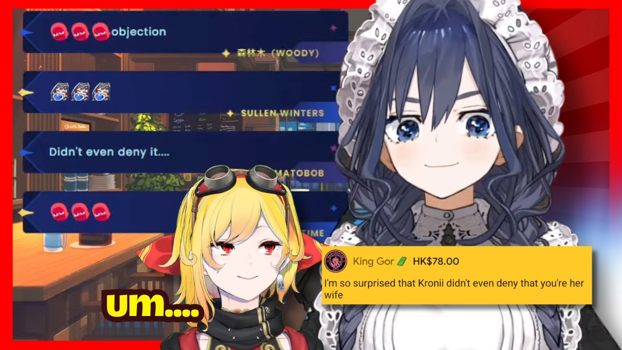 KRONII didn't even deny anymore that KAELA is her waifu. well.... G4Y !!!!!!