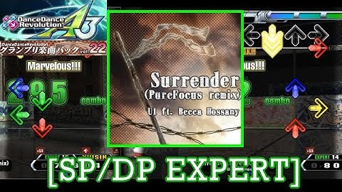 【DDR A3】 Surrender (PureFocus remix) / U1 ft. Becca Hossany  [SP/DP EXPERT] 譜面確認 play