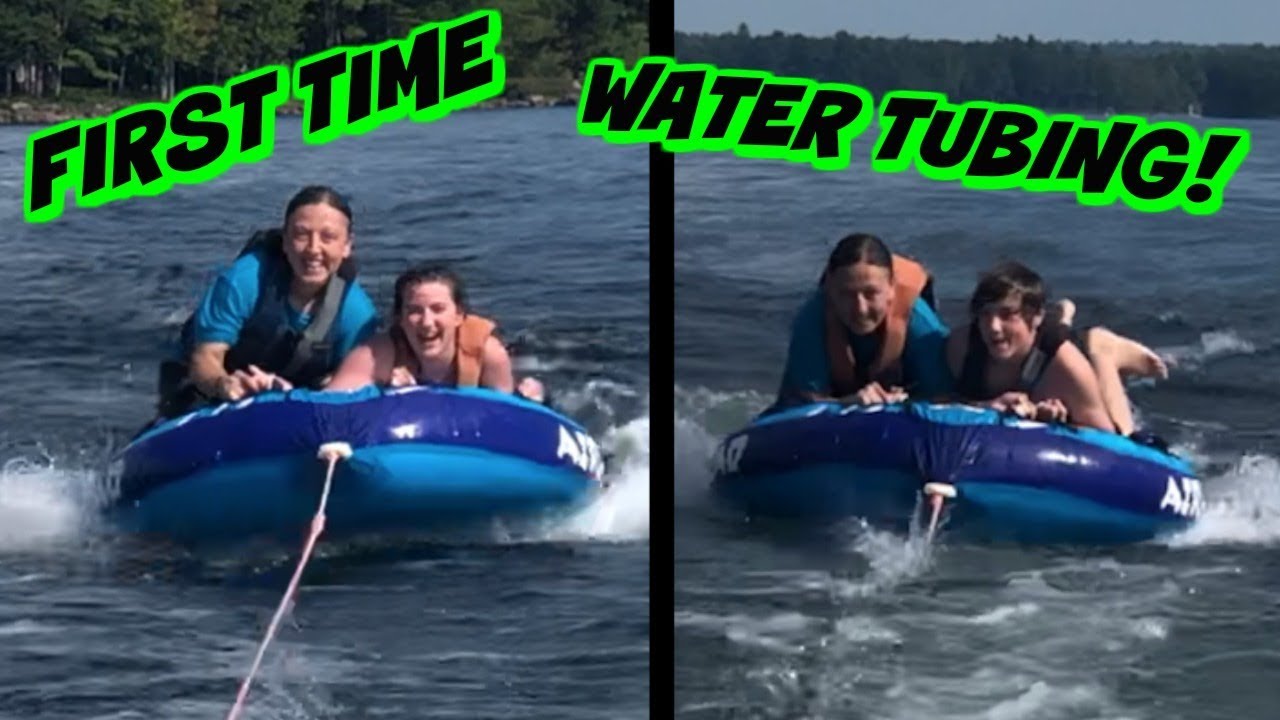 THE KIDS FIRST TIME WATER TUBING! *Very Funny* (With Mom/Meme!) YouTube