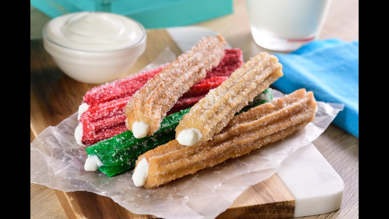 Churros Tricolor Horneados diya tailors