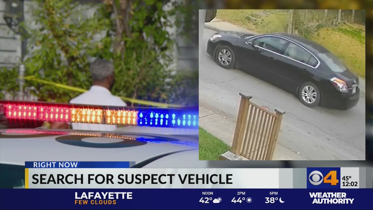 Search for suspect vehicle