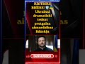 KRITISKS BRĪDIS! 🛡️🇺🇦 Ukrainai dramatiski trūkst pretgaisa aizsardzības līdzekļu