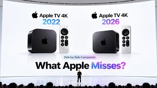 Apple TV 4K 2026 vs 2022 - Apple Upgraded the Wrong Things