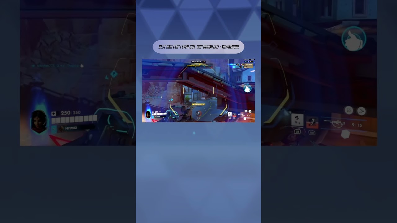 Best Ana clip i ever got. (rip doomfist) - yawnerone