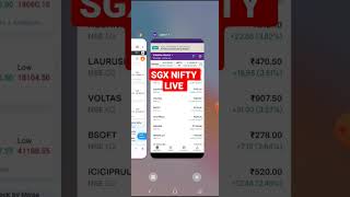 SGX Nifty Live | SGX nifty