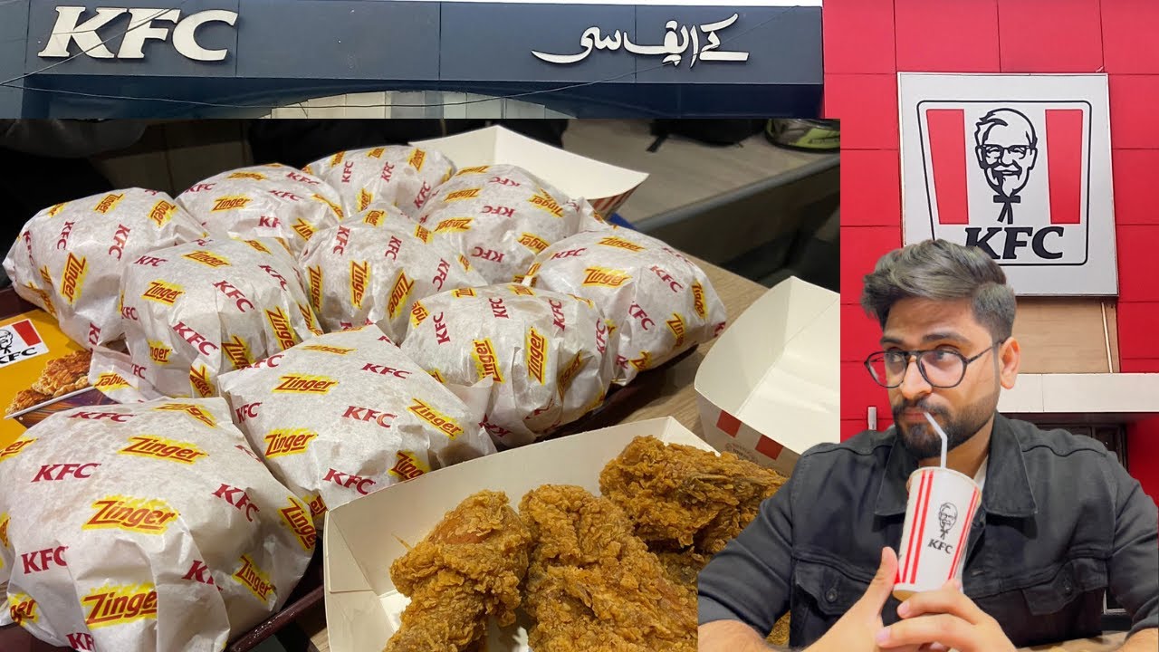 KFC DHA Phase 6 Lahore ka food Review Video & Gloria Jeans key Coffee 