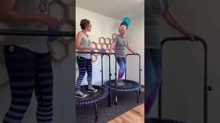 Trampoline Compact Handle Bar | Seniors & Rehabilitation | JumpSport #jumpsport #stability screenshot 4