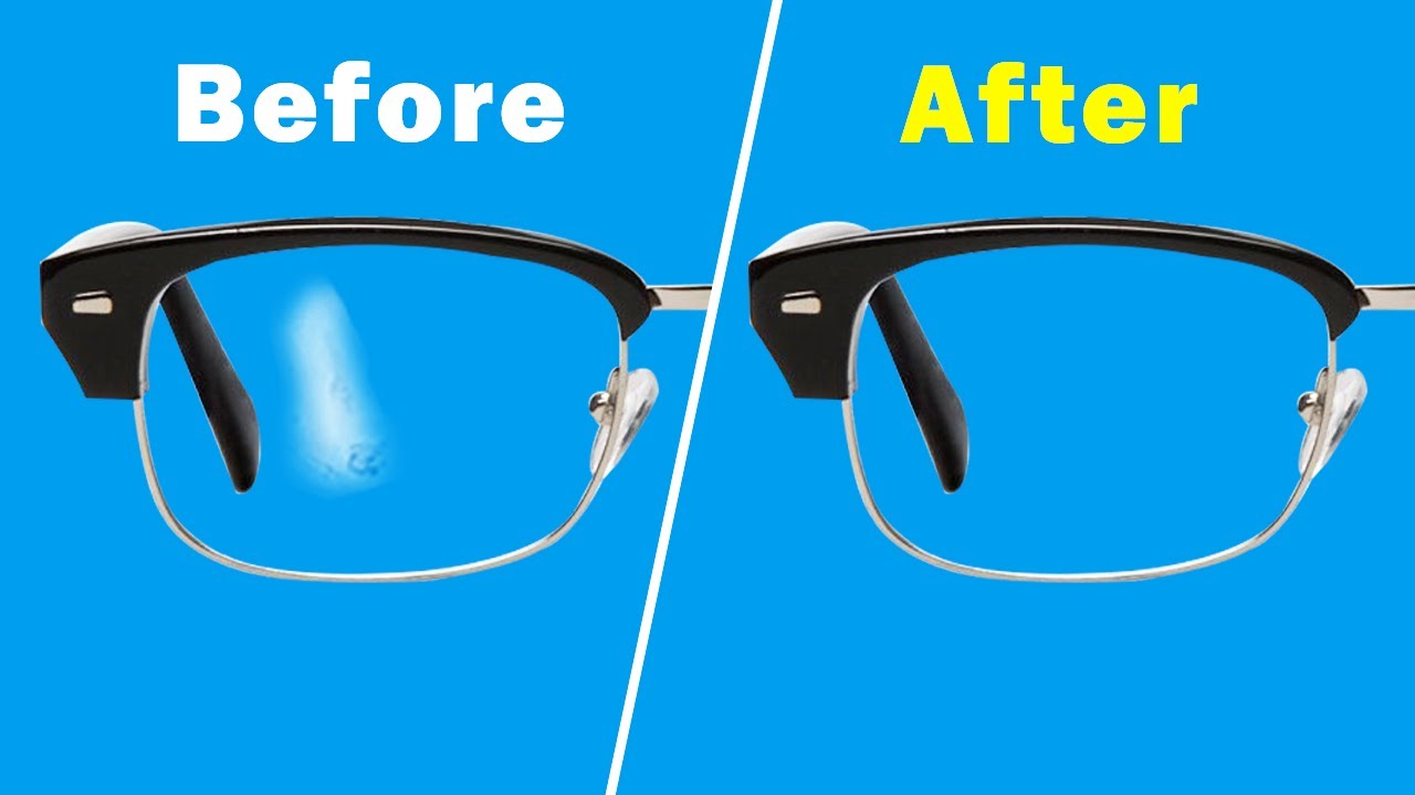 How to remove super glue from glasses lens  No scratches on the glasses  lens