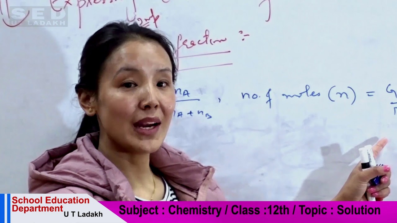Class 12th Chemistry (Solution) Lecture-4 