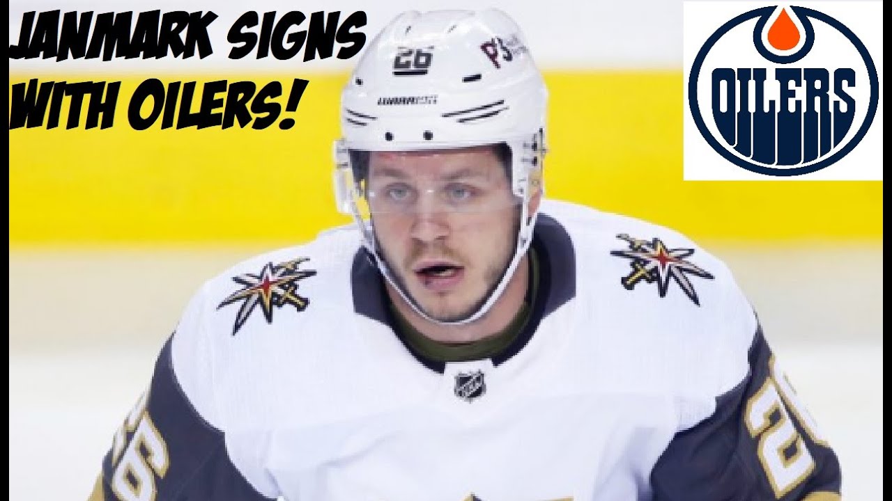 Oilers SIGN Mattias Janmark to 1 Year, 1.25 Million Contract