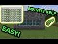 SIMPLE 1.19 AUTOMATIC KELP FARM TUTORIAL in Minecraft Bedrock (MCPE/Xbox/PS4/Switch/PC)