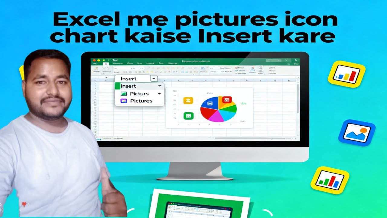 How To Insert Picture icon or chart  picture icon or chart kaise insert kre