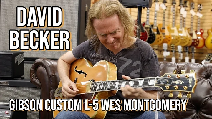 David Becker Lessons with a Gibson Custom L-5 Wes ...