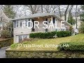 Tour of 27 villa street waltham ma  presented by dwell360 real estate