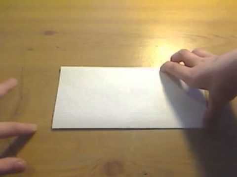 How To Make A Valley Fold - (Tutorial) - YouTube