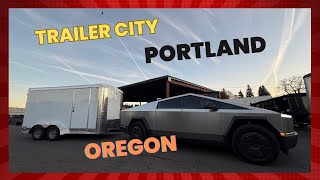 🔥 ULTIMATE Trailer Supplier Reveals Cybertruck Ready Inventory! | Portland's Trailer City Tour 2024