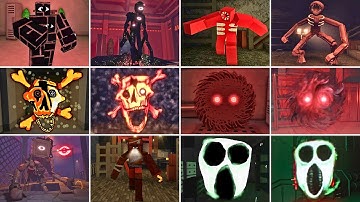 DOORS : THE FOUNDATION vs THE FOUNDATION But Bad - All Jumpscares & All Cutscenes | ROBLOX