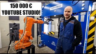 Uusi Hydraulic Press Channel Kuvausbunkkeri on valmis!