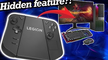 Using The Legion Go Controllers On Another PC - The Hidden Feature of the Controller Connector!