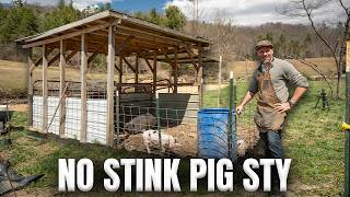 Finally, A Pig Stye that Doesn’t Stink + Gives Compost