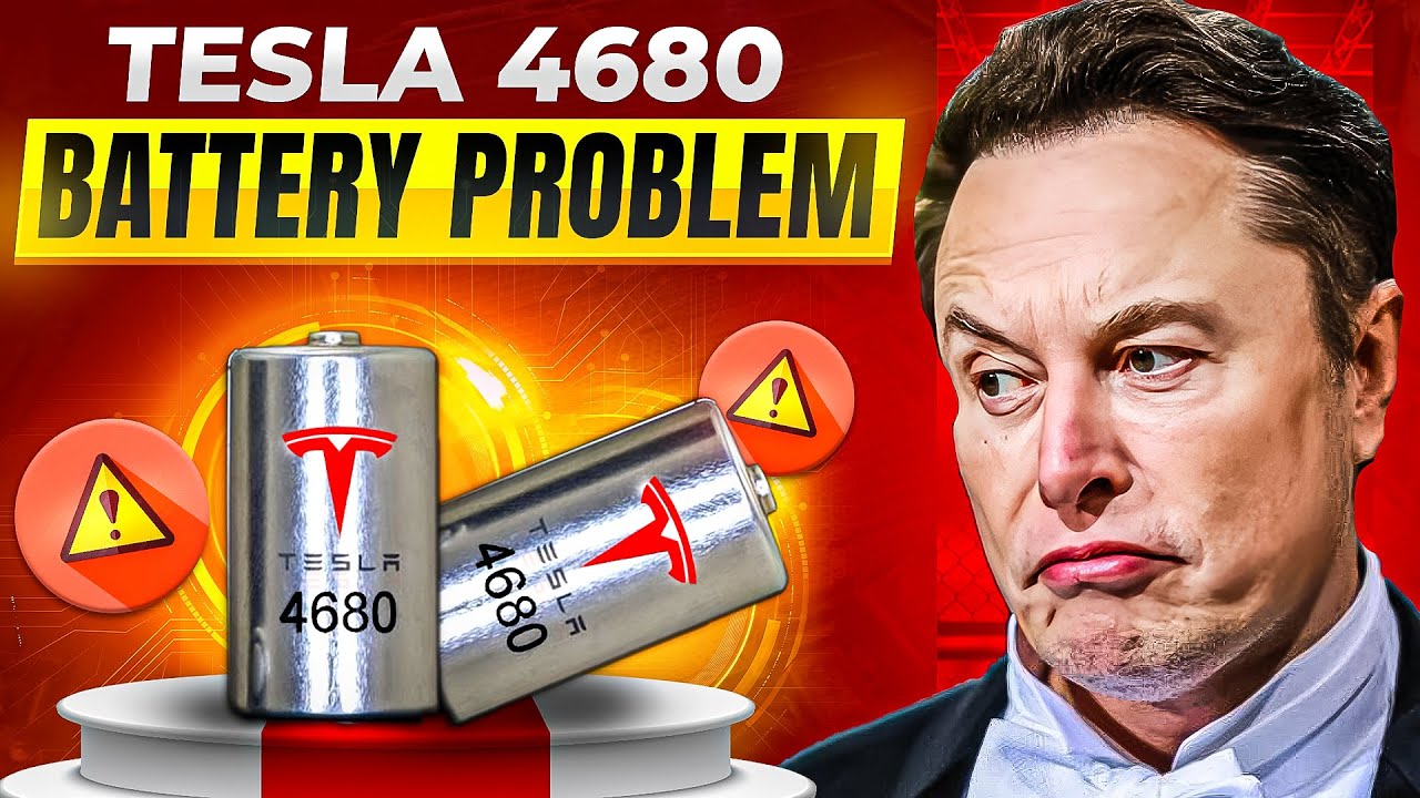 Tesla Has A Problem With The 4680 Battery Cell - YouTube