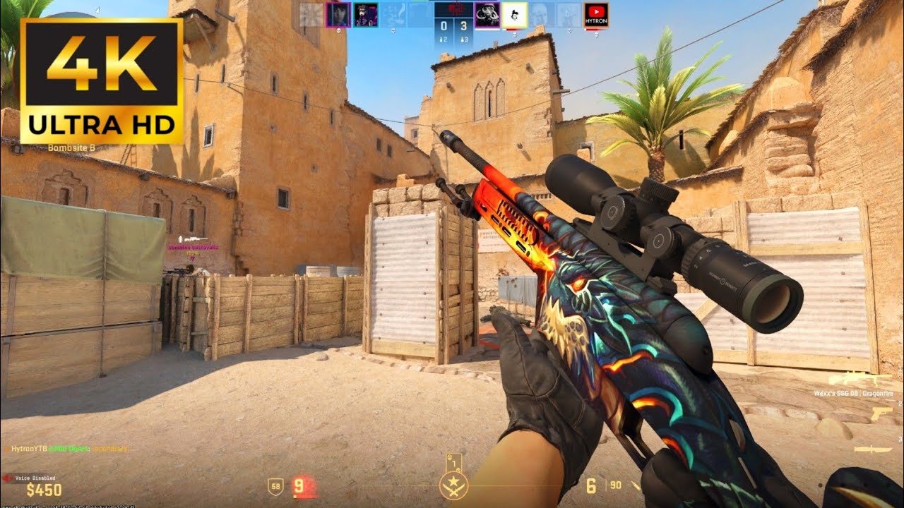 Counter Strike 2 Ranked Gameplay 4K (No Commentary)