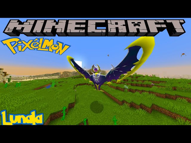 NOVO* PORTAL DA LUNALA E SOLGALEO - MINECRAFT PIXELMON MOD 