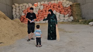 father and son meeting after hard days; Grandmother's concern for Hashem and Ashraf's lives