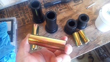 When installing polyurethane suspension bushings how and where to grease and with what (silicone)